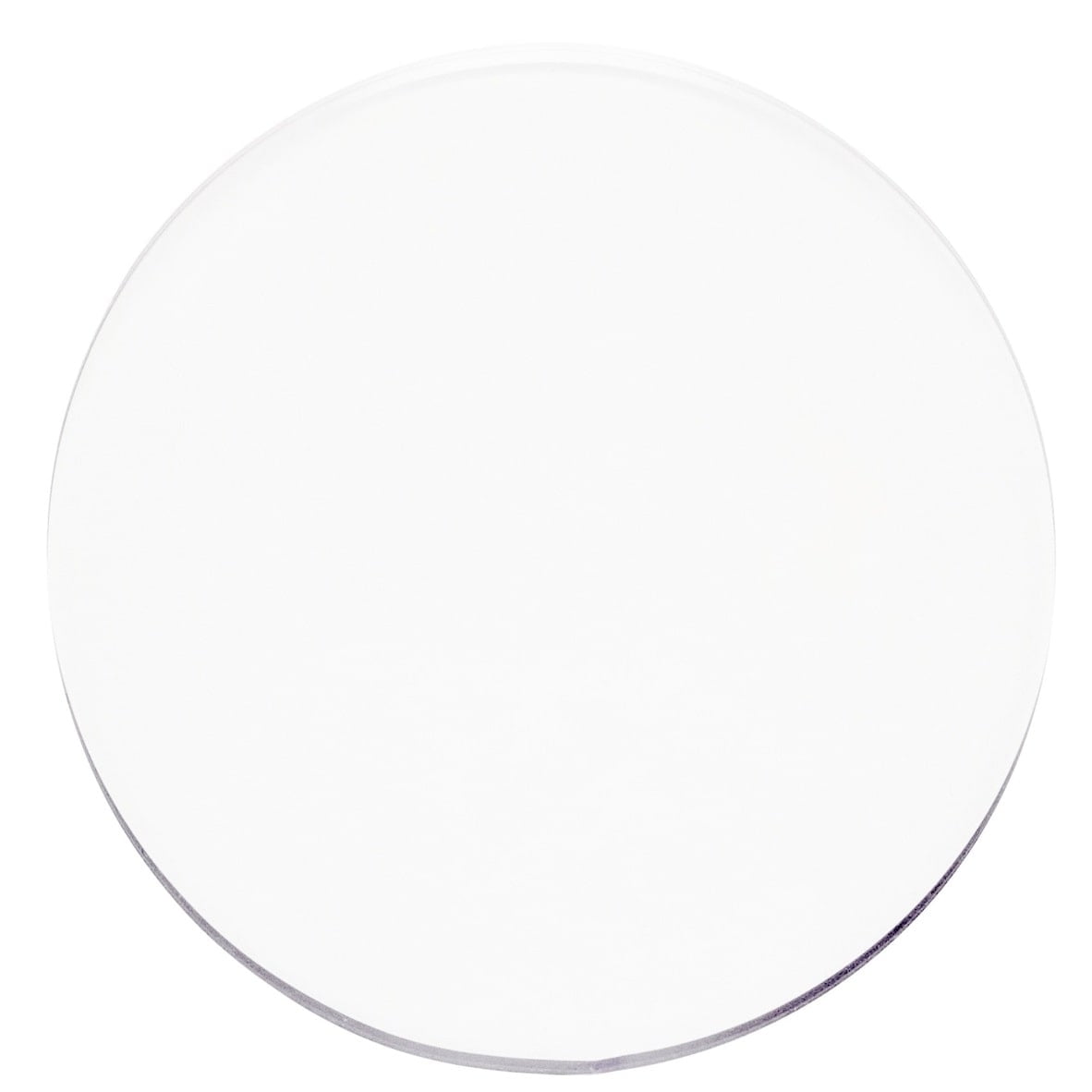 ExactMade - Clear Placemats Set of 4, USA Made, Safe, 12 Inch Round ...