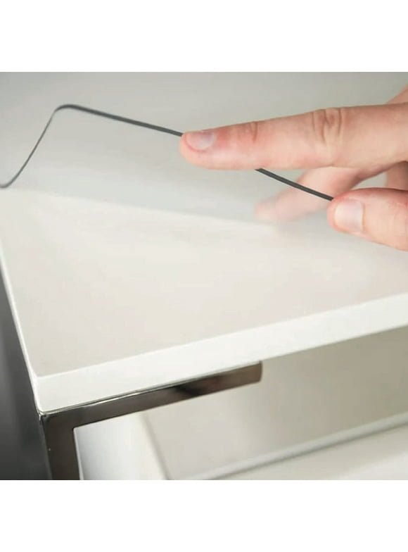 Clear Table Protector, 18 x 36 Inch, USA Made, Safe, 2mm Thick Ultra Smooth Vinyl, Table Cover Custom
