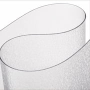 ExactMade Clear Table Protector, 32 x 32 Inch, USA Made, Safe, 2mm Thick Pebble Textured Vinyl, Table Protector