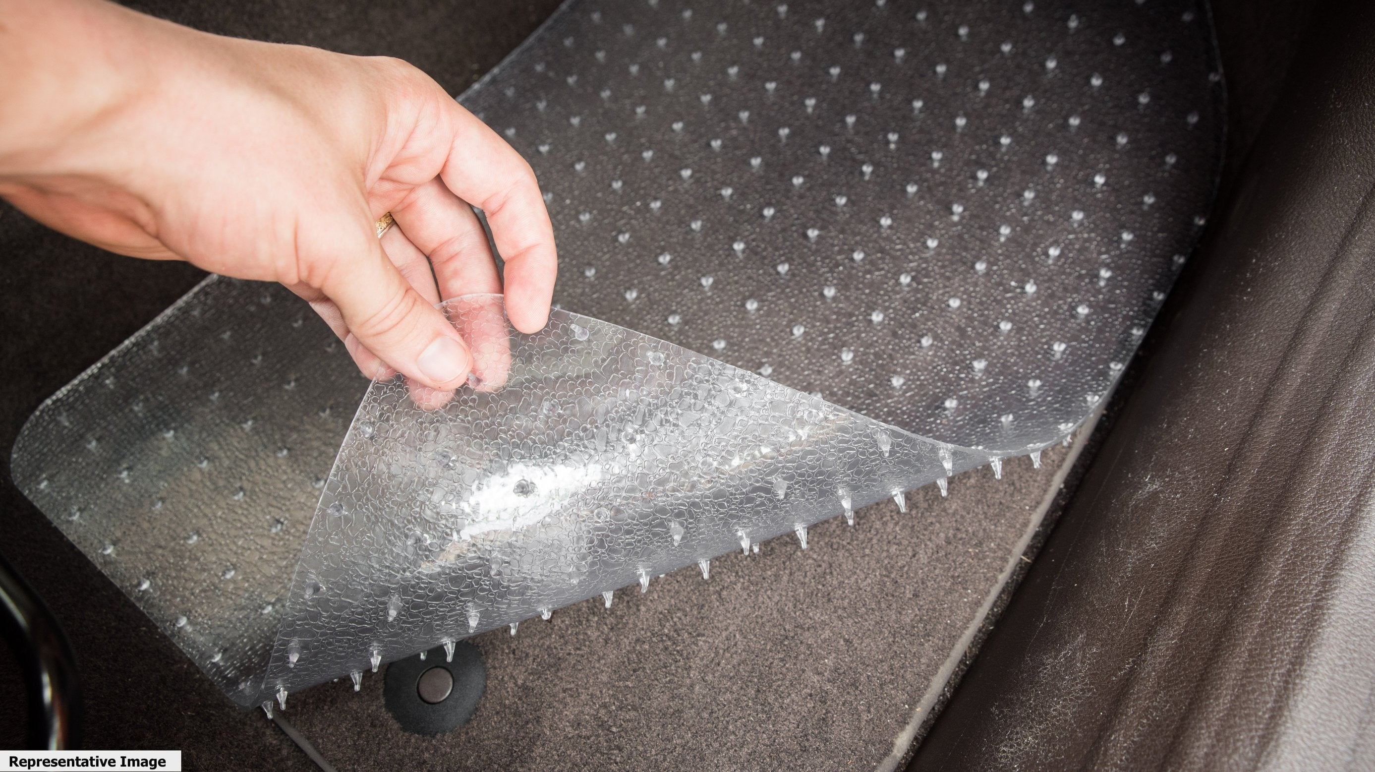 ExactMats Clear Floor Mat Protection for Your Toyota. Premium Overlay