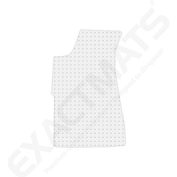 ExactMats - Premium Clear Overlay Floor Mats, Made In USA - Fits Chevrolet Colorado 2004-2012 / Front Driver Mat