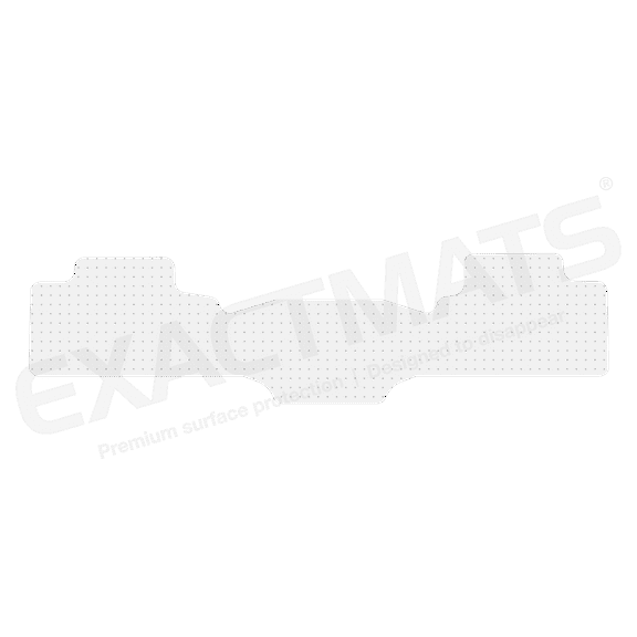 ExactMats - Premium Clear Overlay Floor Mats, Made In USA - Fits Chevrolet Silverado 1500 2014-2018 / Uni-Rear Mat