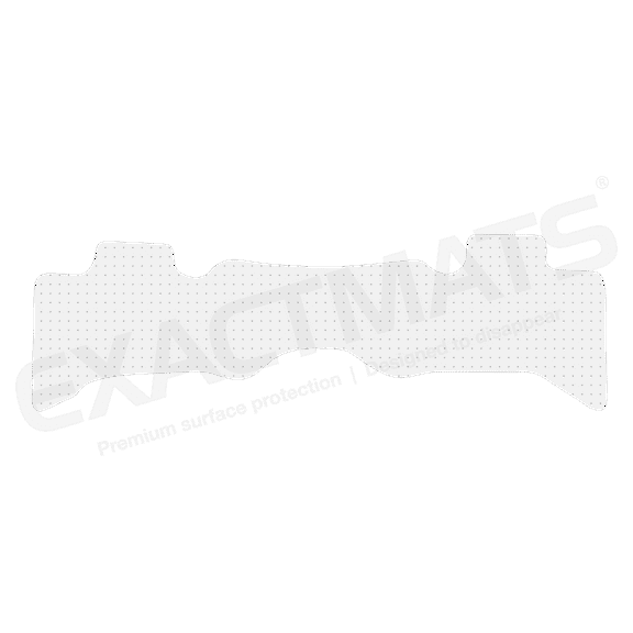 ExactMats - Premium Clear Overlay Floor Mats, Made In USA - Fits Dodge RAM 1500/2500/3500 2013-2018 / Quad Cab / Uni-Rear Mat