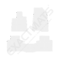 ExactMats - Premium Clear Overlay Floor Mats, Made In USA - Fits Honda Accord 2018-2022 / 2 Front & Uni-Rear Mats