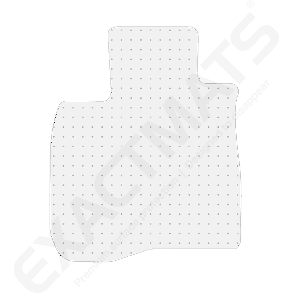 ExactMats - Premium Clear Overlay Floor Mats, Made In USA - Fits Honda CR-V 2017-2022 / Front Driver Mat