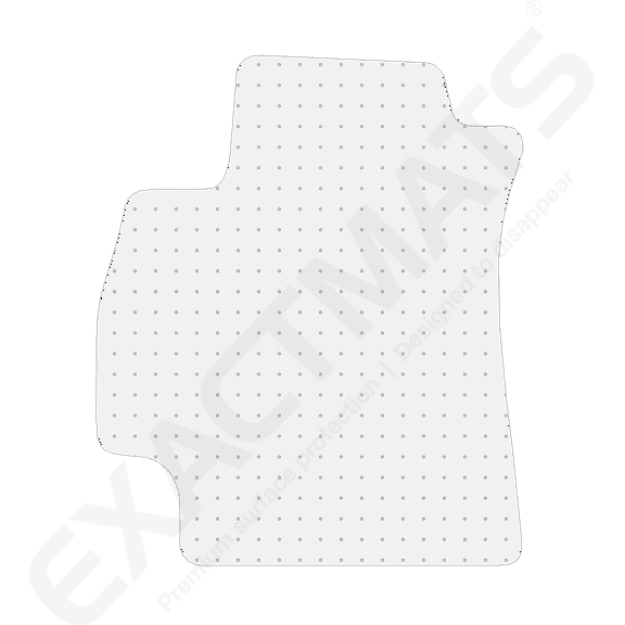 ExactMats - Premium Clear Overlay Floor Mats, Made In USA - Fits Hyundai Elantra 2021-2024 / Front Driver Mat