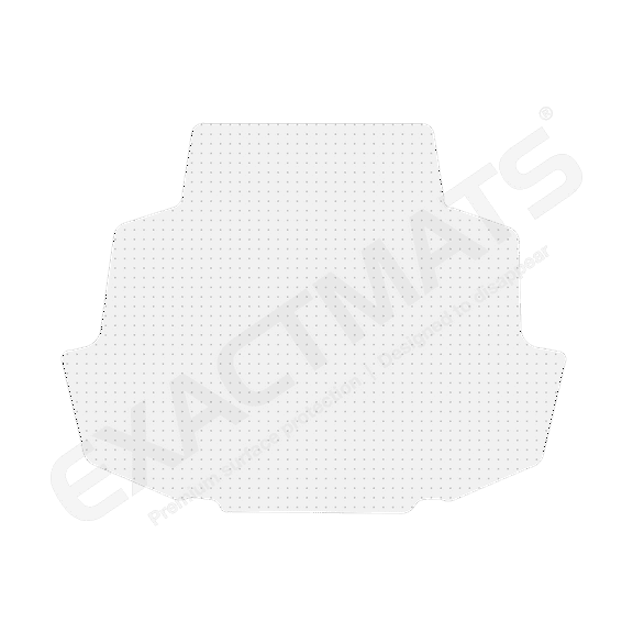 ExactMats - Premium Clear Overlay Floor Mats, Made In USA - Fits Toyota Corolla 2014-2019 / Cargo (Seats Up) Trunk Mat