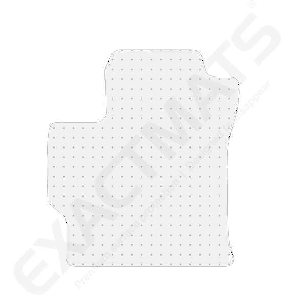 ExactMats - Premium Clear Overlay Floor Mats, Made In USA - Fits Toyota Corolla 2020-2024 / Front Driver Mat