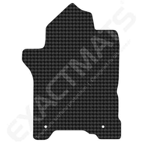 ExactMats X-Edition - Premium Black All Weather Floor Mats, USA Made, Fits Nissan NV Passenger / NV3500 HD 2012-2021 / Front Driver Mat