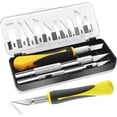 thumbnail image 1 of 16-Piece Craft Knife Set, Precision Blades for DIY Projects with Magnetic Storage Case, 1 of 6