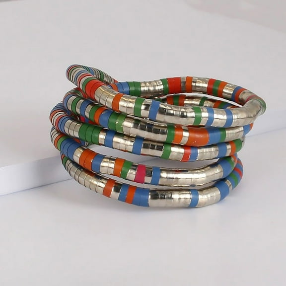 Exaggerated Bone Chain Bracelet for Women European Border Bendable Jewelry Stacking Style Casual Fashion Accessory