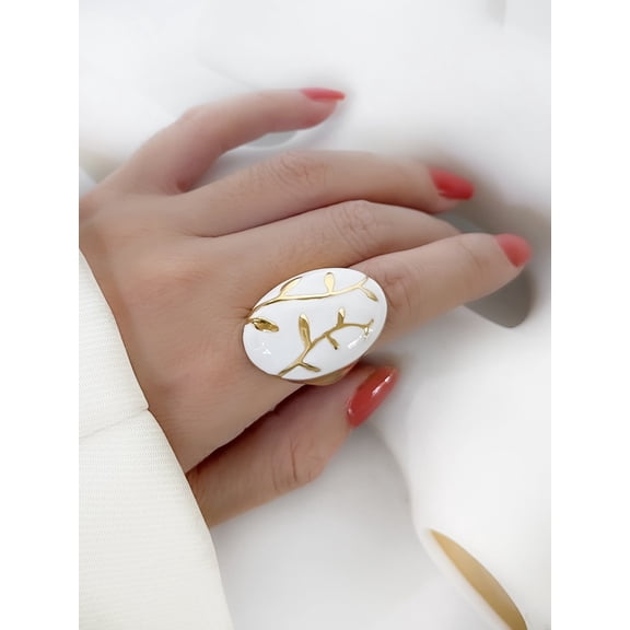 Exaggerated Personalized Normcore Style Ring