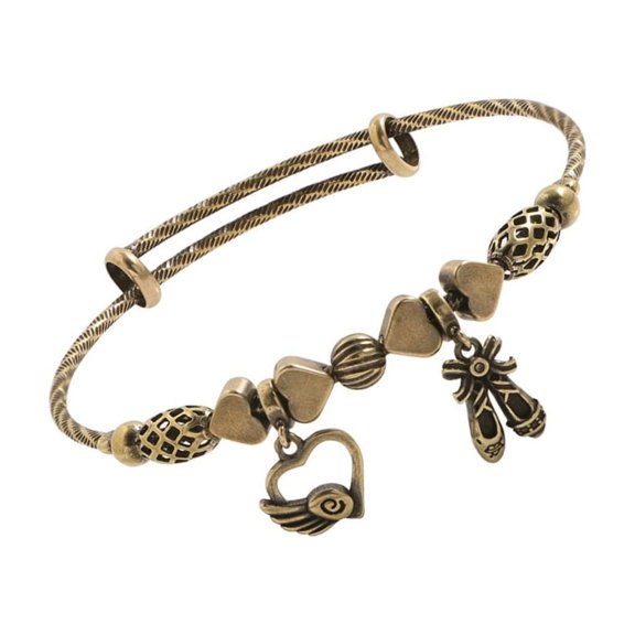 Exaggerated Punk Bracelet Adjustable Bangles Pendant Bangles Arm Bracelet