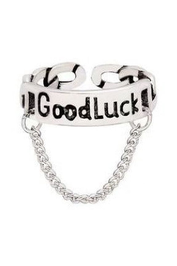 Exaggerated Two-Finger Ring: Geometric Alloy Statement Ring, Retro European Style, Electroplated Finish, Simple Design for Women