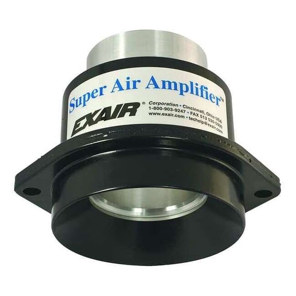 Exair Air Amplifier,4.91 In Inlet,29.2 CFM 120024