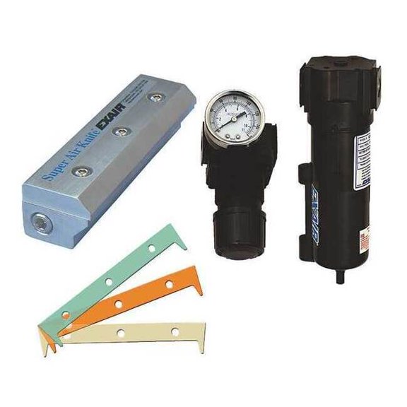 Exair Air Knife Kit,1/4 In NPT,3 In L,Al 110203