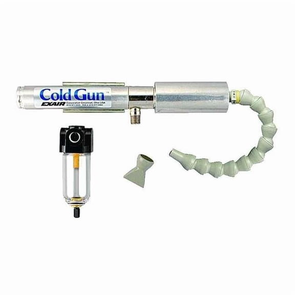 Exair Cold Gun,1 Hose,2000 BtuH,30 CFM,82 dBA 5230