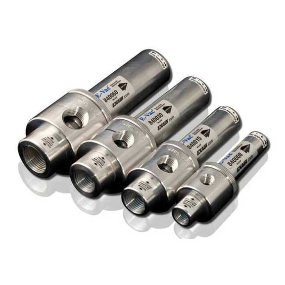 Exair Vacuum Ejector,530Lpm,3/8 in. (F)NPT 840015