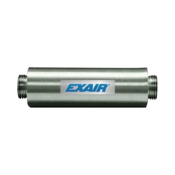 Exair Vacuum Ejector Muffler,1/2 in. NPT,200 F 890003