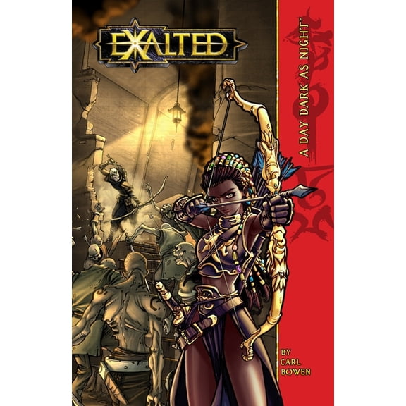 Exalted A Day Dark as Night, Book 1, (Paperback)