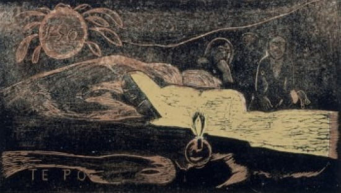 Exalted Night 1890 Gauguin Paul(1848-1903 French) Pushkin Museum of Fine Arts Moscow Russia Canvas Art - Paul Gauguin (18 x 24)
