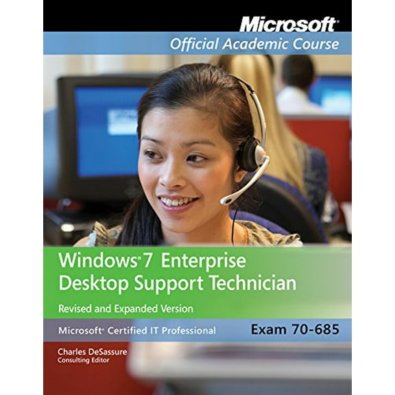 Pre-Owned Exam 70-685: Windows 7 Enterprise Desktop Support Technician (Paperback) 1118134508 9781118134504