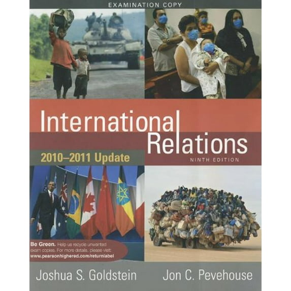Pre-Owned International Relations: 2010-2011 Update Paperback Joshua S. Goldstein, Jon C. Pevehouse