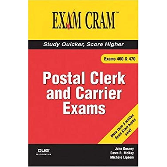 Pre-Owned Exam Cram Postal Clerk and Carrier Exams (Paperback) 0789732610 9780789732613