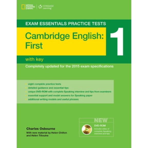Exam Essentials: Cambridge First Practic Exam Essentials: Cambridge First Practice Tests 1 W/O Key + DVD-ROM, (Paperback)