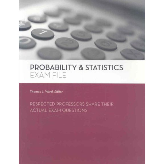 Pre-Owned Probability and Statistics Exam File (Paperback) 1427766193 9781427766199