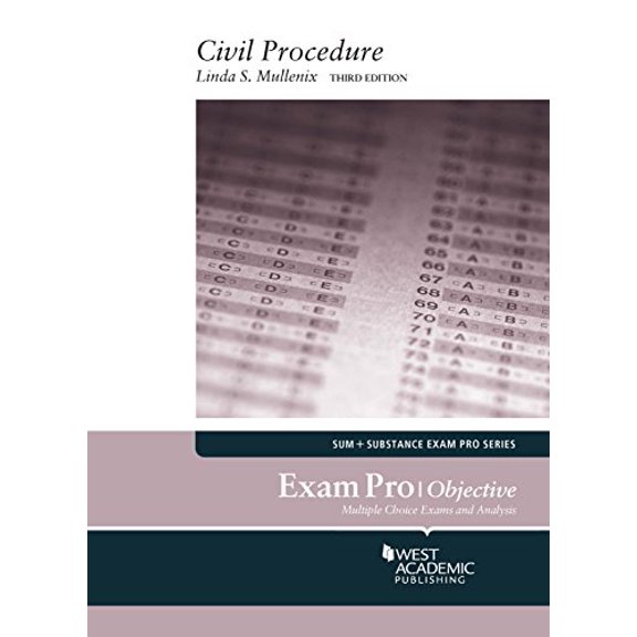 Pre-Owned Exam Pro on Civil Procedure (Exam Pro Series) (Paperback) 1634606833 9781634606837