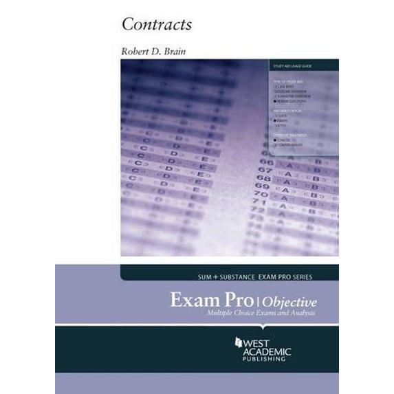 Pre-Owned Exam Pro on Contracts, Objective (Exam Pro Series) (Paperback) 0314285962 9780314285966