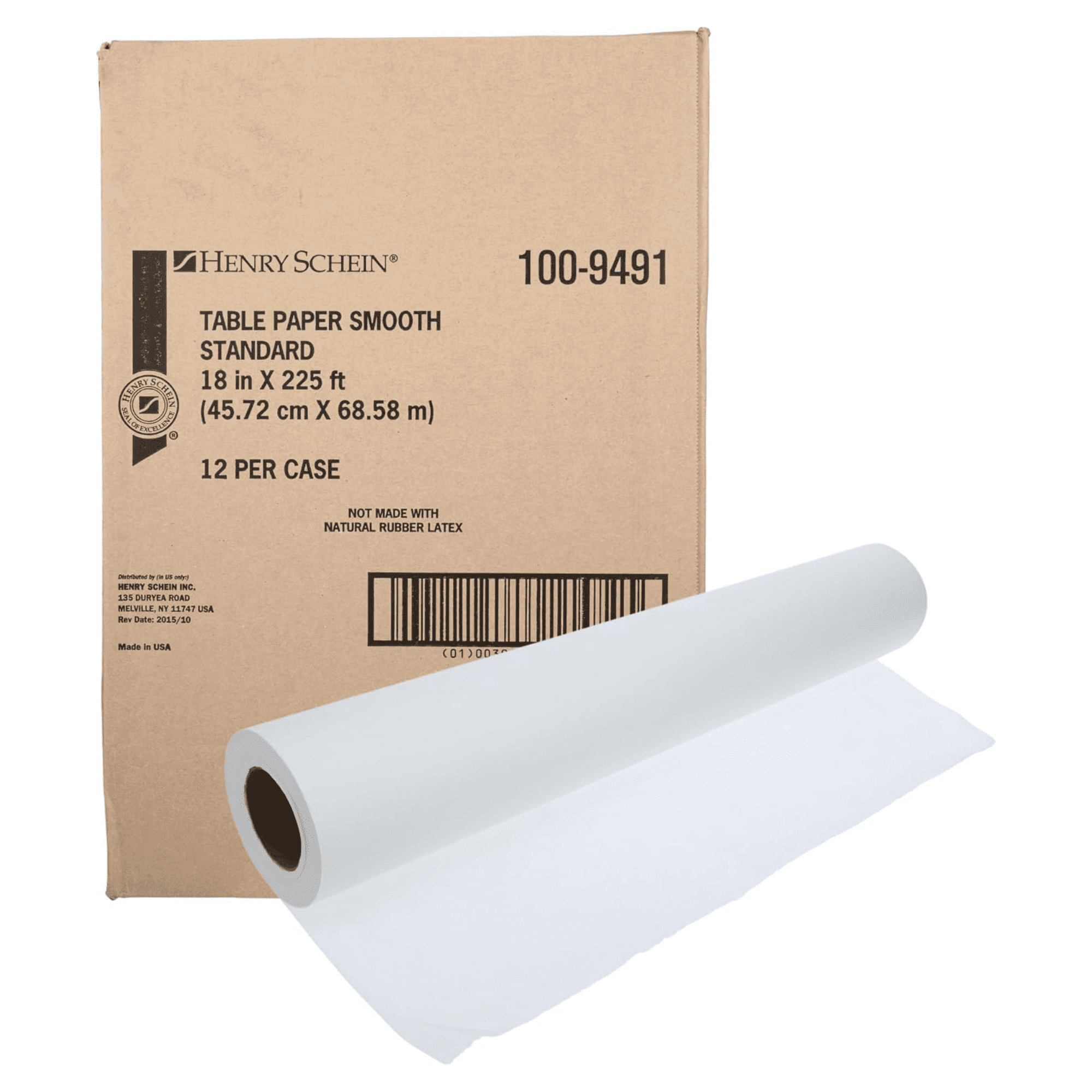 Table Paper Ama Exam Table Paper, 12 Rolls/Case, 18