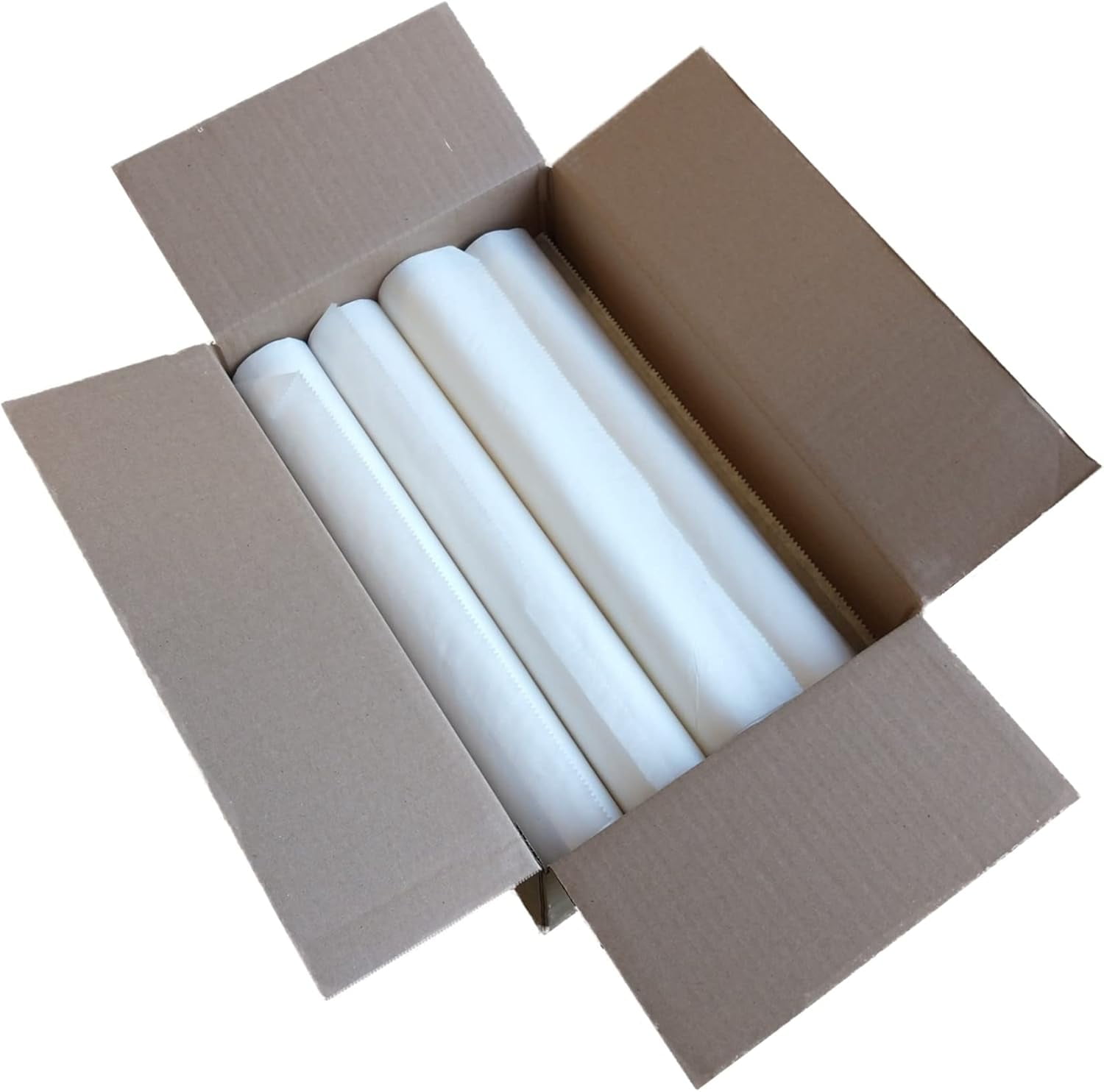 Exam Table Paper 18''x125’ Disposable Standard White Textured Crepe