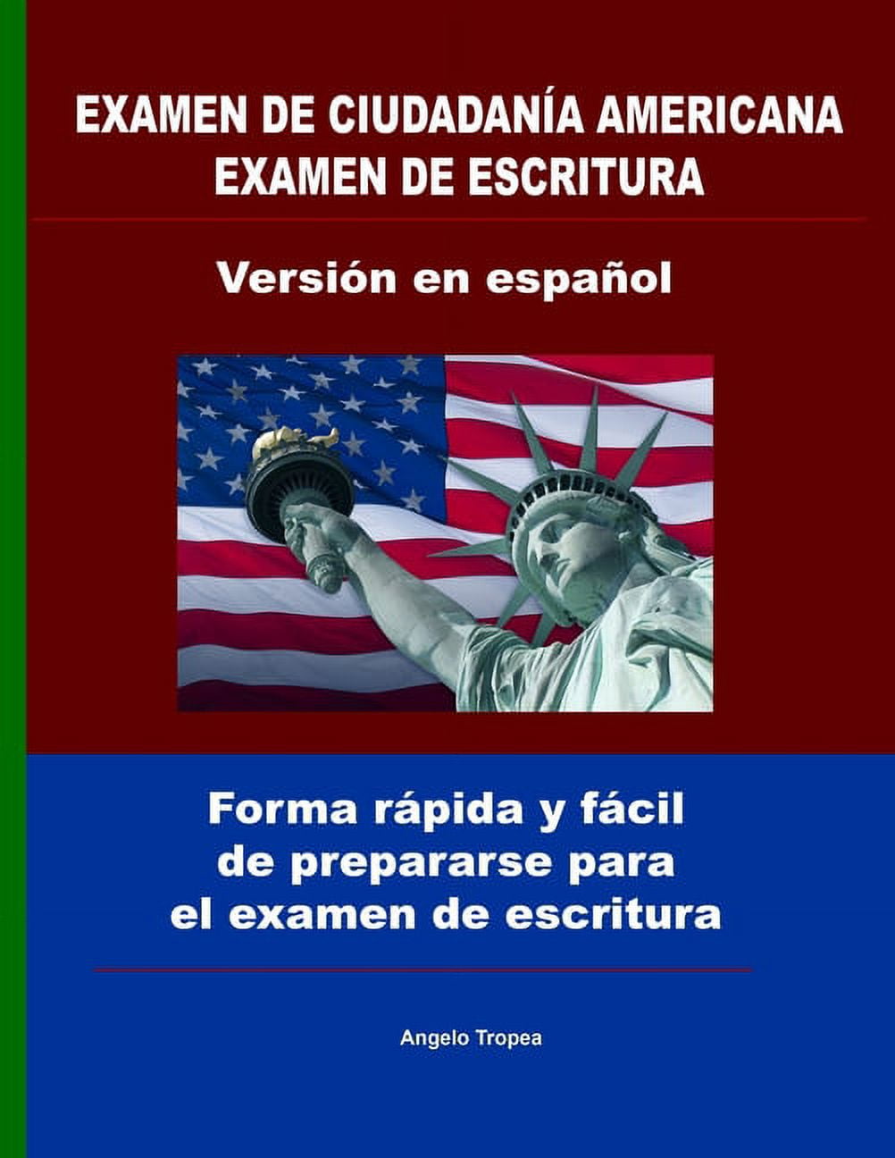 Examen De Ciudadan A Americana Examen De Escritura Versi N En Espa Ol Forma R Pida Y F Cil De