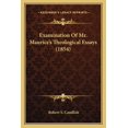 thumbnail image 1 of Examination Of Mr. Maurice's Theological Essays (1854) (Paperback), 1 of 1