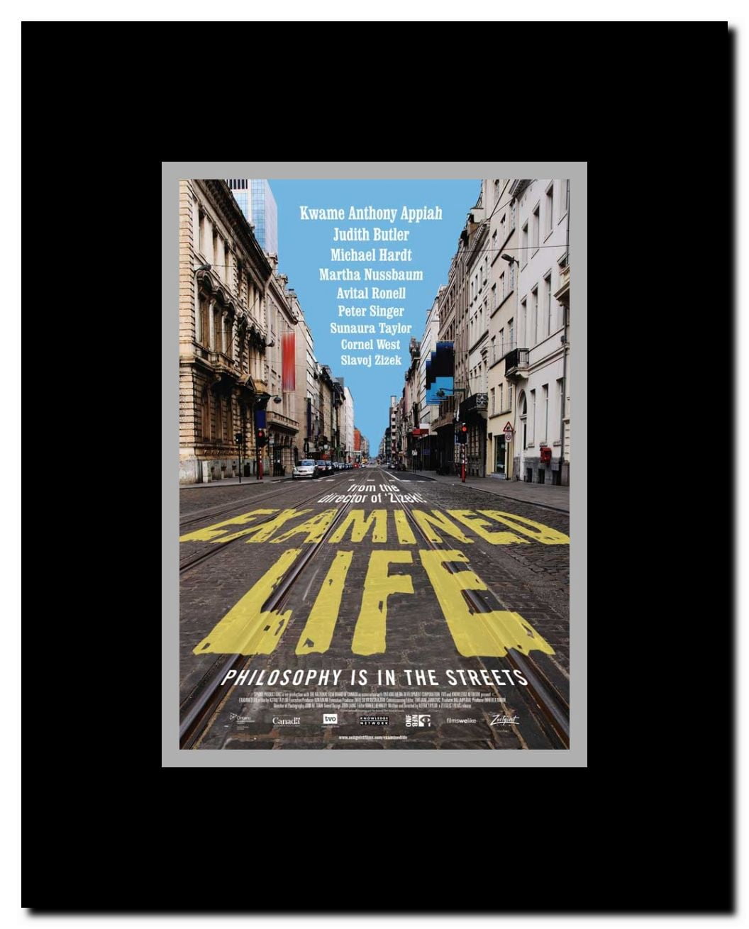 Examined Life Framed Movie Poster