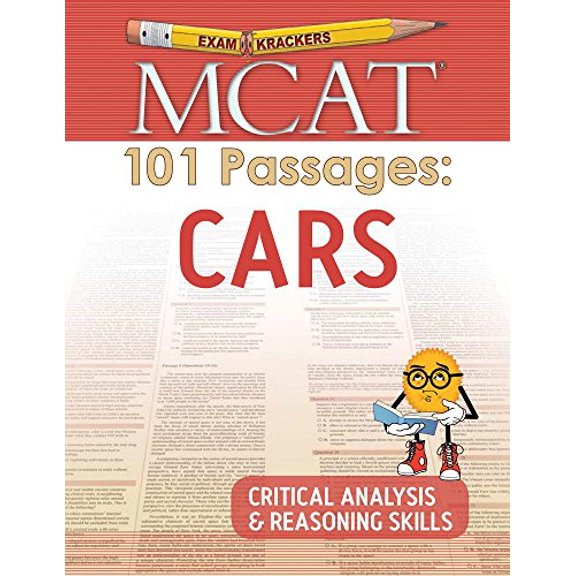 Pre-Owned Examkrackers MCAT 101 Passages: Cars: Critical Analysis & Reasoning Skills