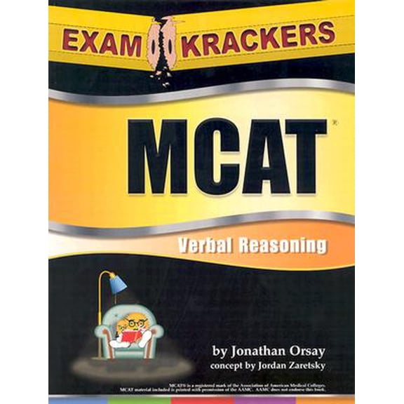 Pre-Owned Examkrackers MCAT Verbal Reasoning and Math