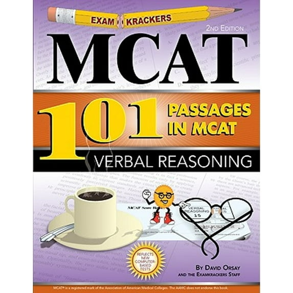 Pre-Owned Examkrackers: Examkrackers 101 Passages in MCAT Verbal Reasoning (Edition 2) (Paperback)