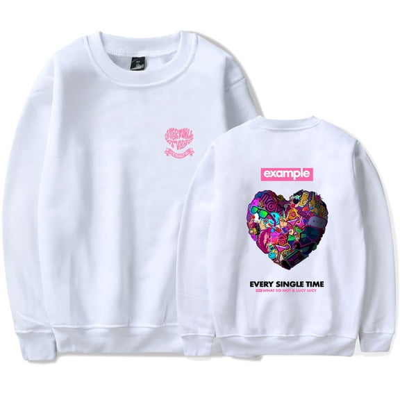 Example Merch Hoodie unisex fashion long sleeved casual round neck pullover