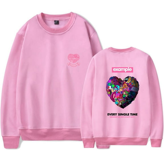 Example Merch Hoodie unisex fashion long sleeved casual round neck pullover