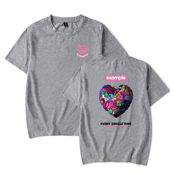 Example T-shirt loose summer fashion casual short sleeved T-shirt top