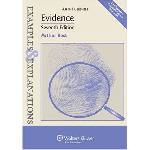 Pre-Owned Evidence (Examples & Explanations) Paperback