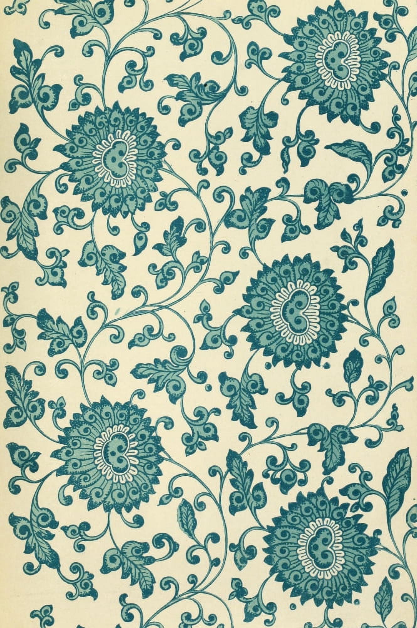 Examples of Chinese ornament 1867-1 Canvas Art - (18 x 24)