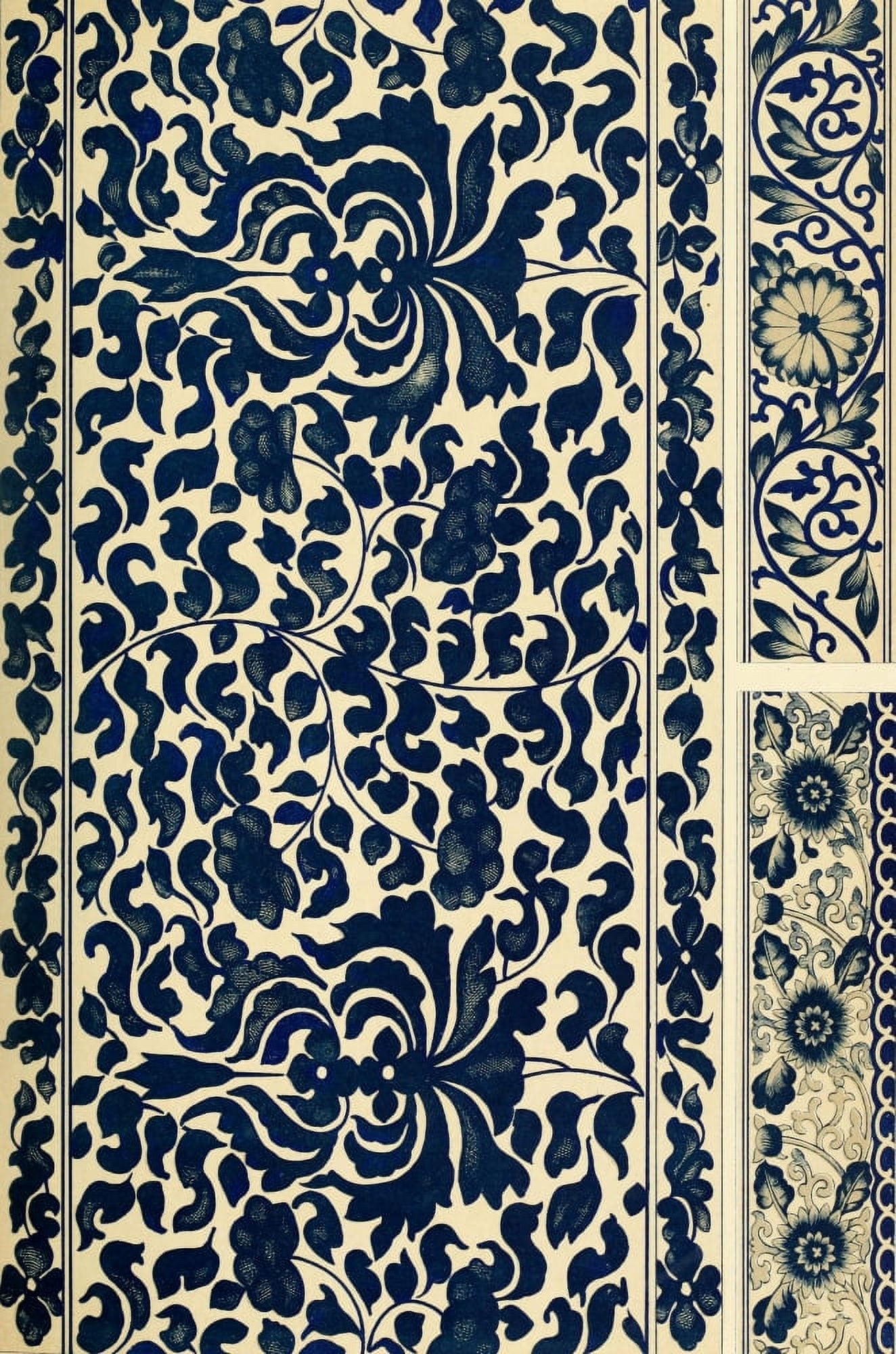 Examples of Chinese ornament 1867-22 Canvas Art - (24 x 36)