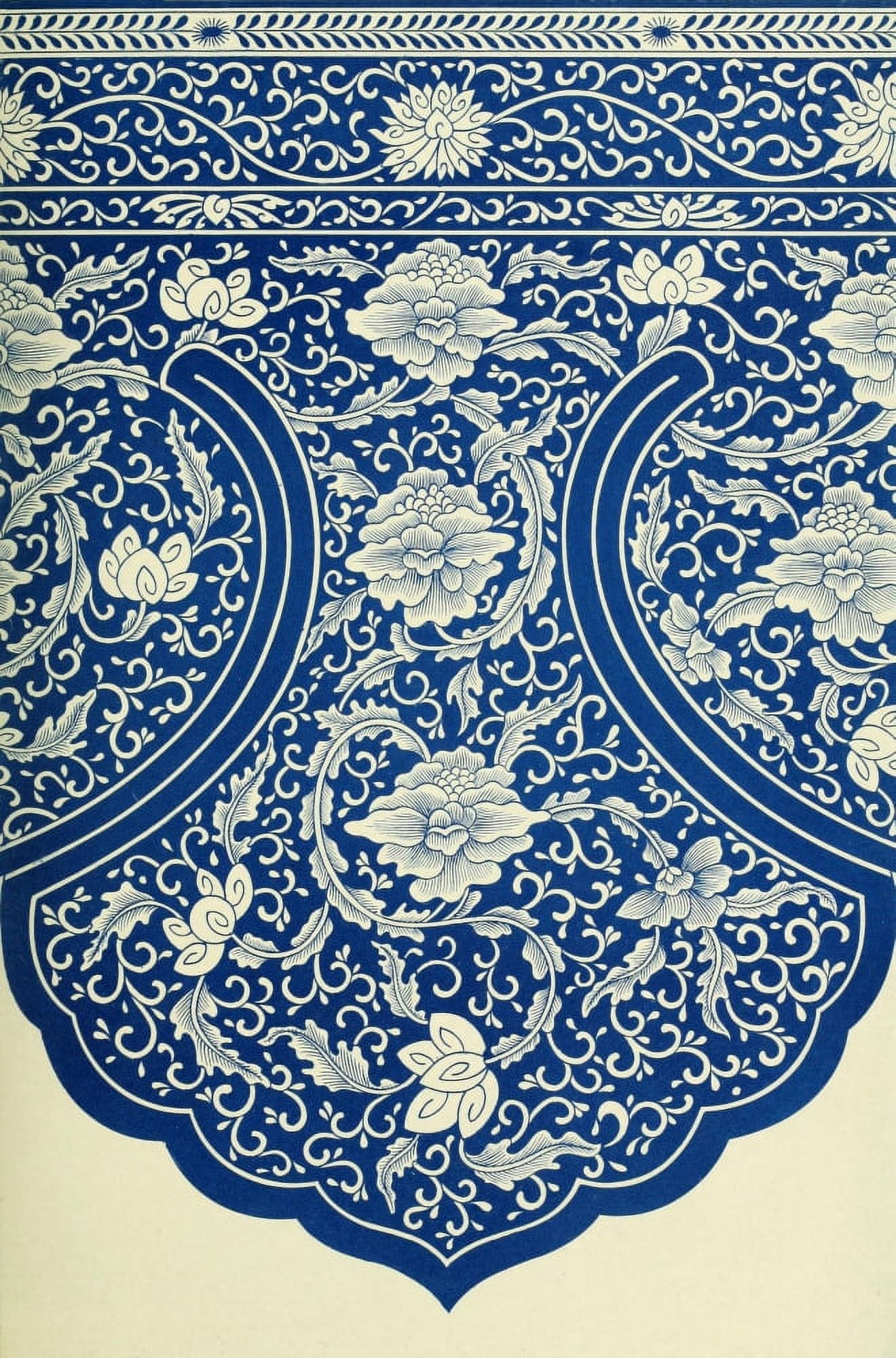 Examples of Chinese ornament 1867-5 Canvas Art - (18 x 24)