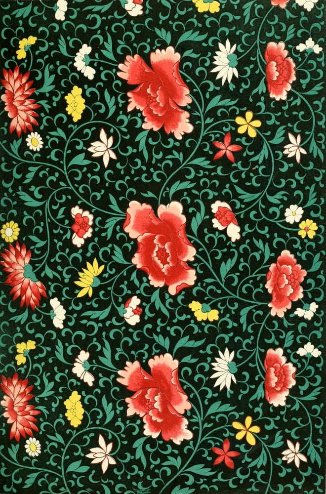 Examples of Chinese ornament 1867-66 Canvas Art - (24 x 36)