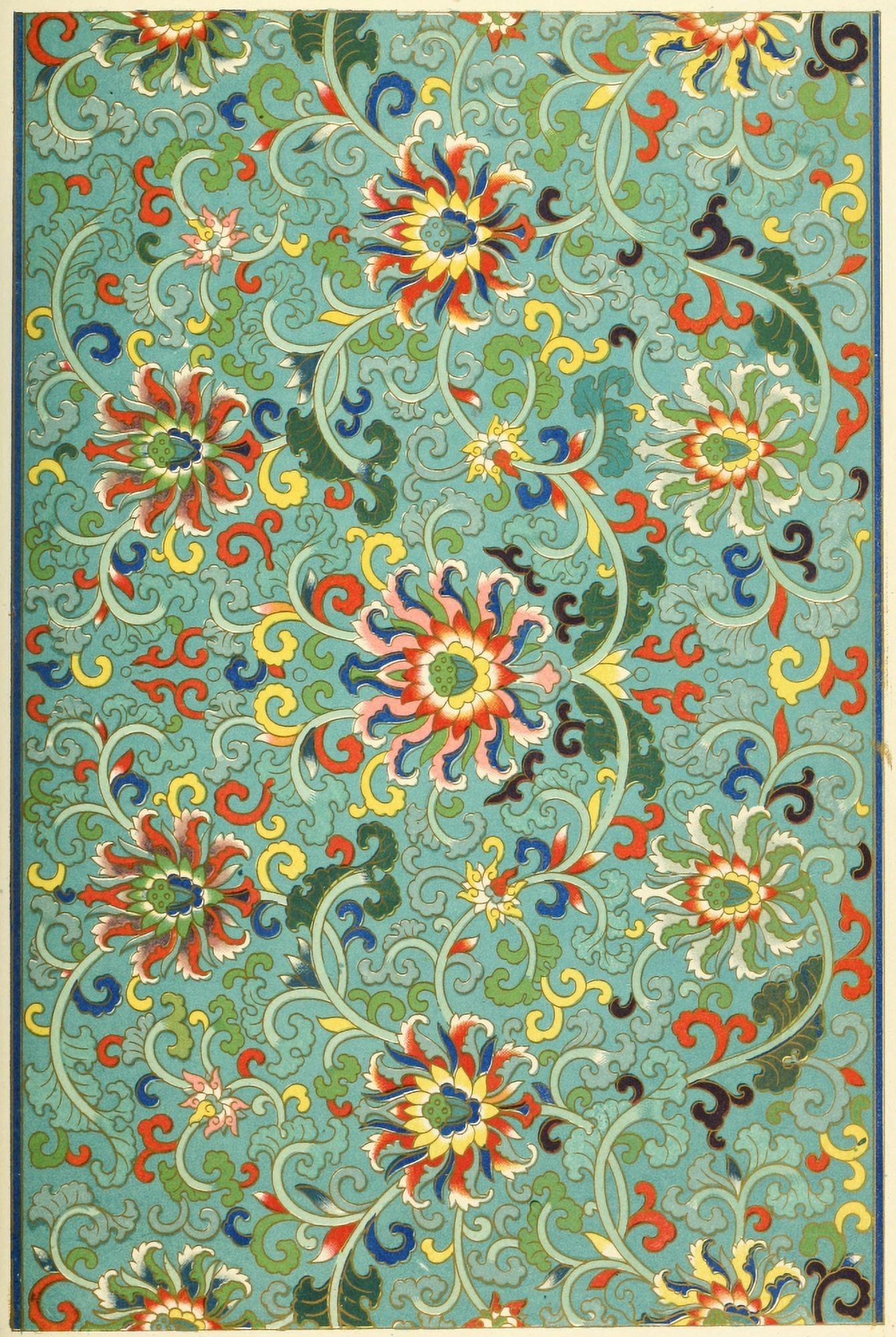 Examples of Chinese ornament 1867-67 Canvas Art - (18 x 24)
