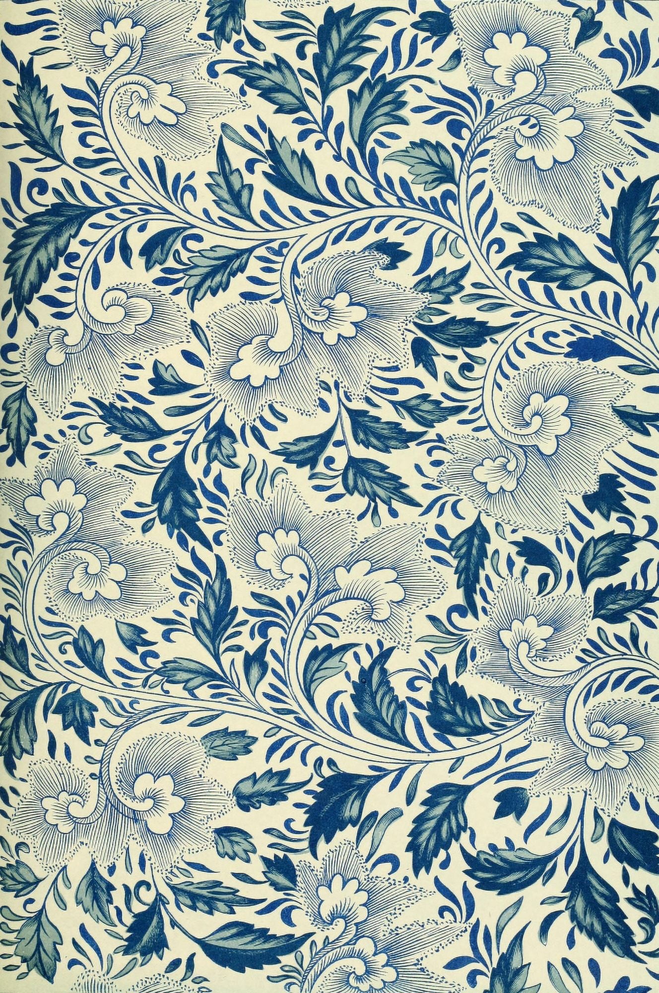 Examples of Chinese ornament 1867-7 Canvas Art -  (24 x 36)